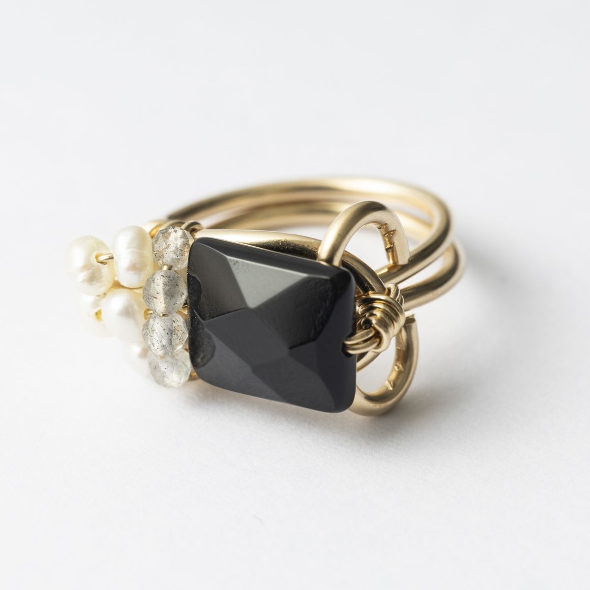 La mascotte/フィルピンキーリング　オニキス